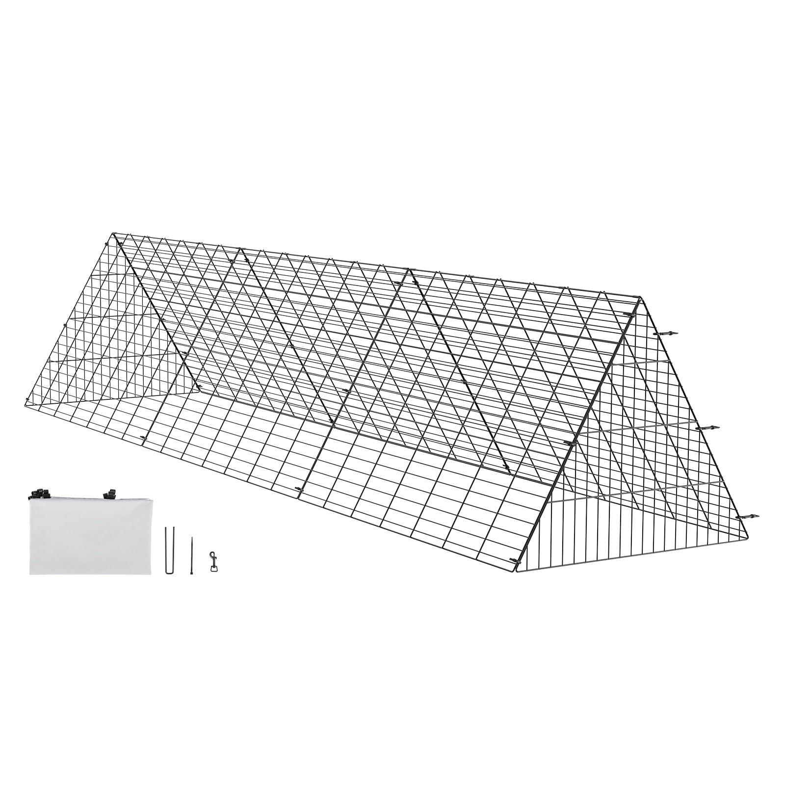 Chicken Tunnels For Yard Portable Run For Chickens Ducks Rabbits_voghion.com